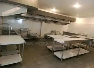 We Fabricate and Install Kitchen Hoods – Restaurants, and Cafes.”