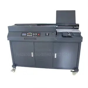 Book Spine Gluing / Automatic Glue Binding Machine for Book Notebook