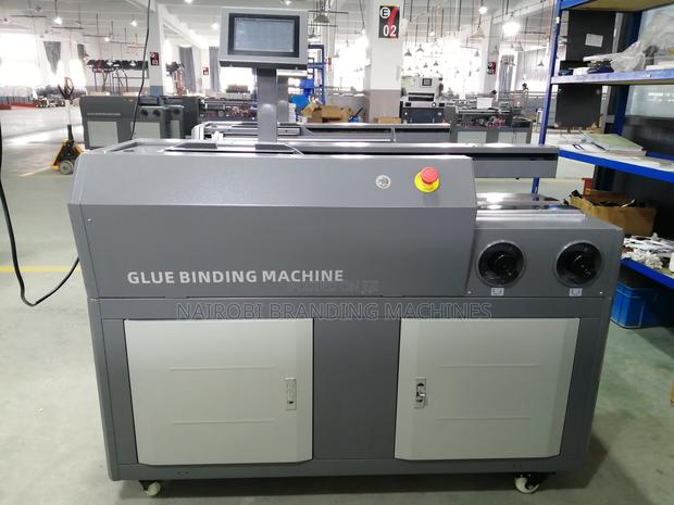 Automatic Hot Melt Glue Binder A3, A4, A5 Perfect Binding Machin