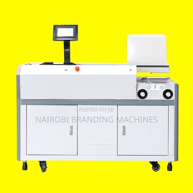 Semi Auto 50mm Thickness A3 Perfect Hot Glue Book Binding Machine