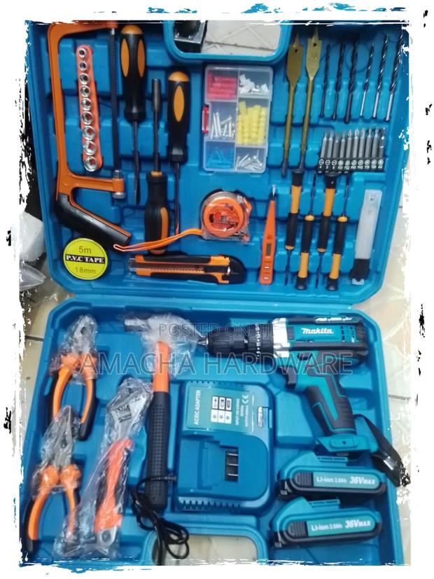 36 v Makita Cordless Drill Set - main view