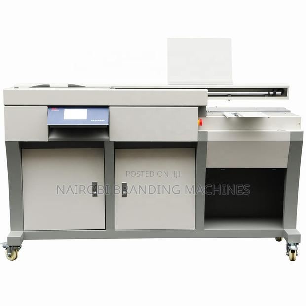 Glue Roller Perfect Binding Machine for A3 Size Books Binder - main view
