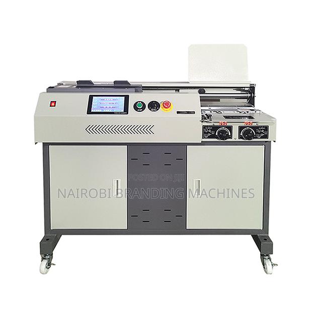 Automatic Hot Melt Glue Binder Cover A4 A3 Bookbind Machine