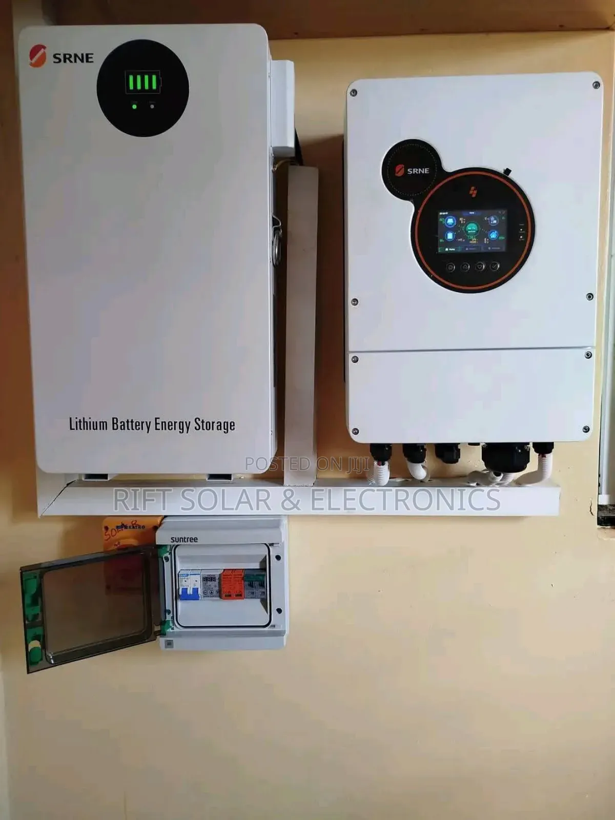 Srne 10kva Hybrid Inverter - 10kwh Lithium Battery Off-Grid Package