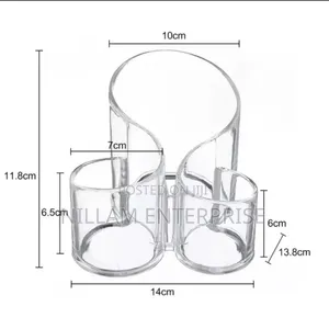 Acrylic Make Up Brush/Lipstick/Cosmetic Organizer