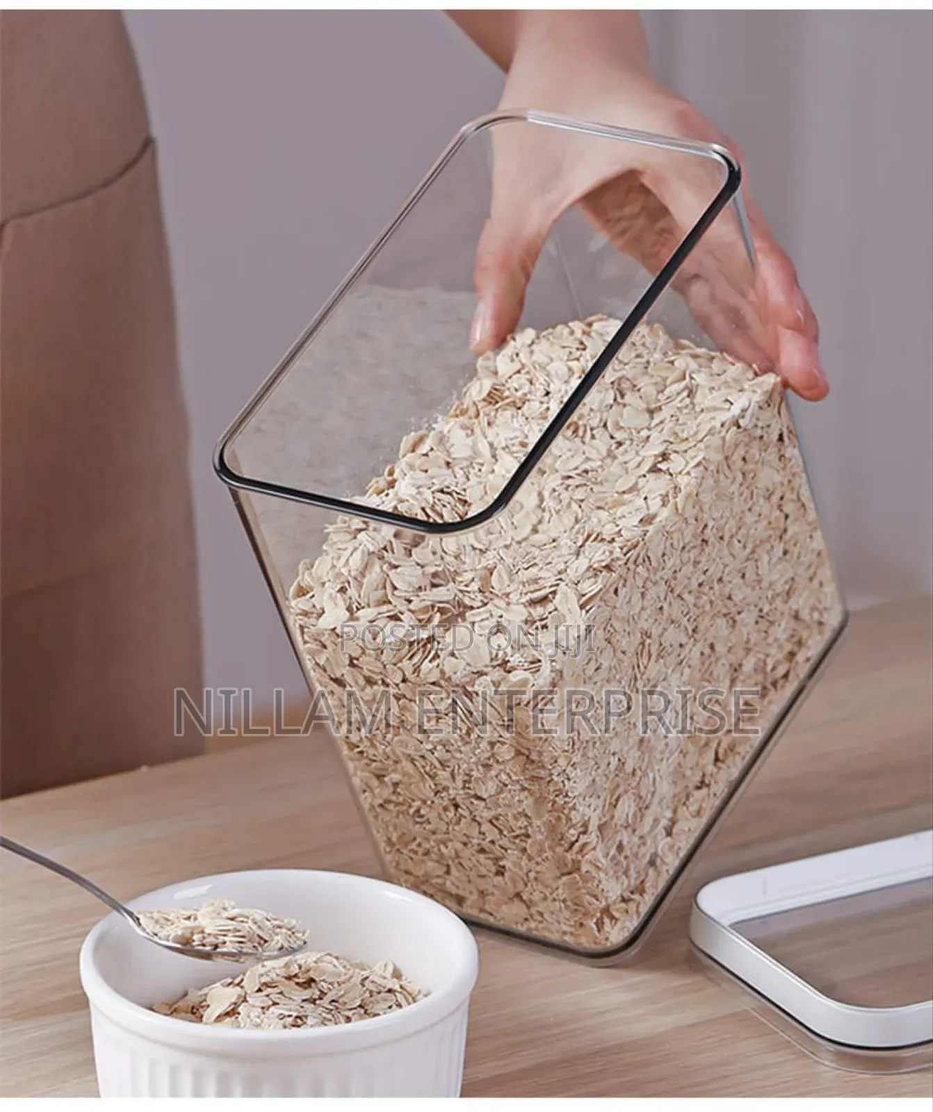 Stackable Acrylic Airtight Storage Containers