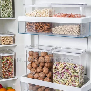 Stackable Acrylic Airtight Storage Containers