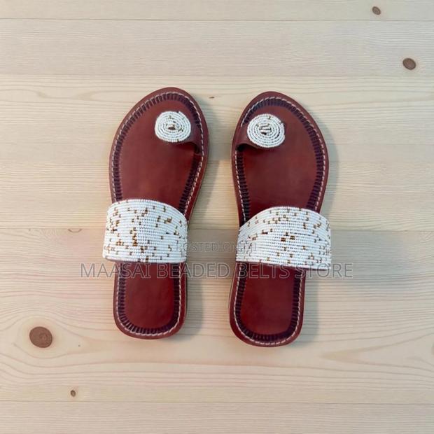 Ladies Beaded Sandals - thumbnail 7