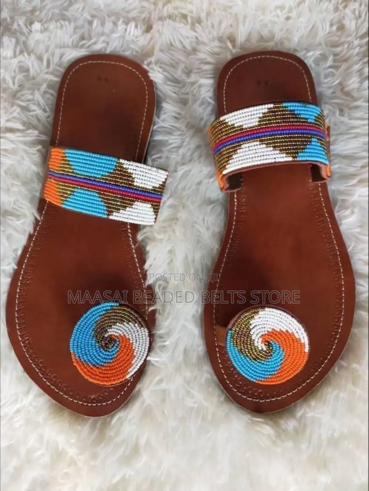 Ladies Beaded Sandals