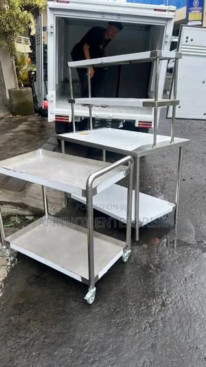 Stainless Steel Food Trolley - thumbnail 2