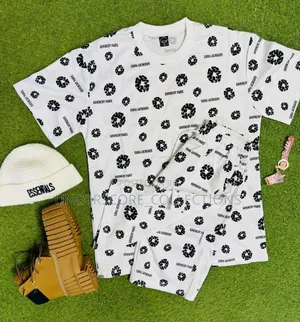 White and Black Two Set Short Piece