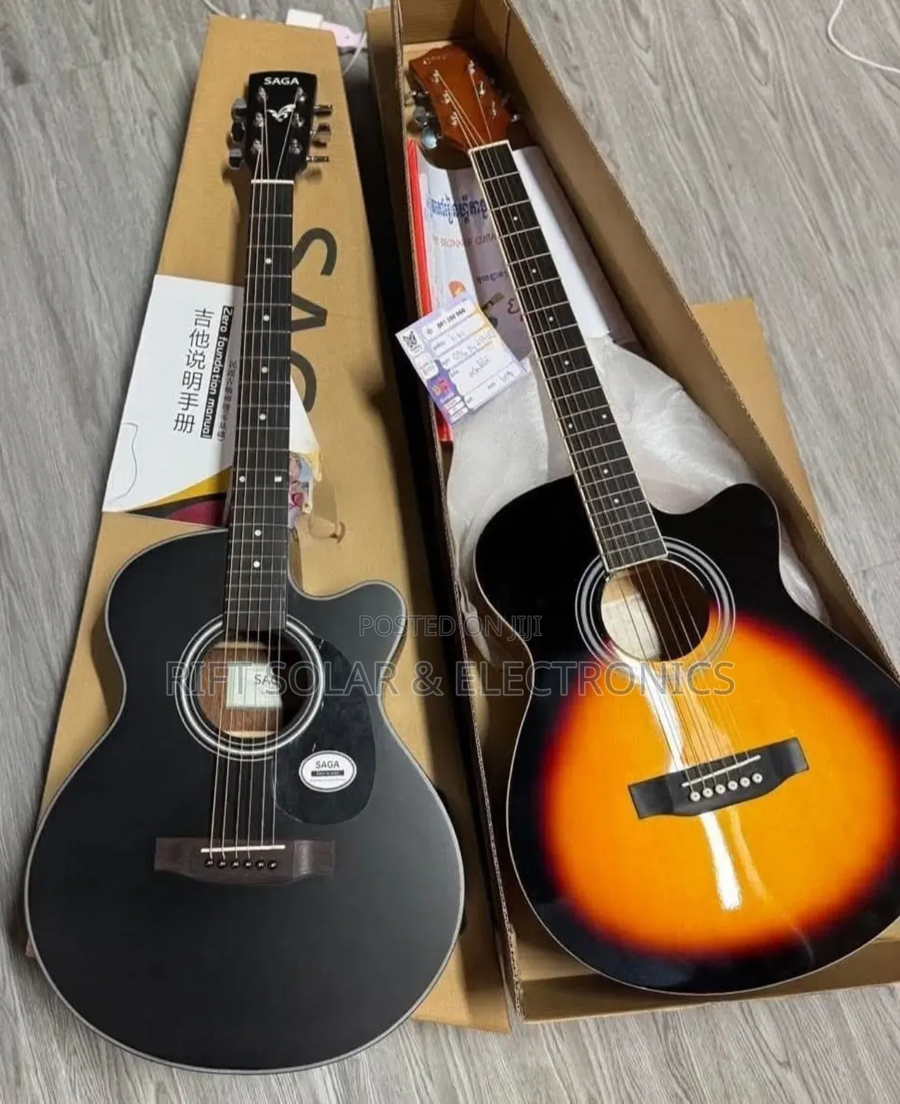 Size 41" Fender Semi Acoustic Box Guitar