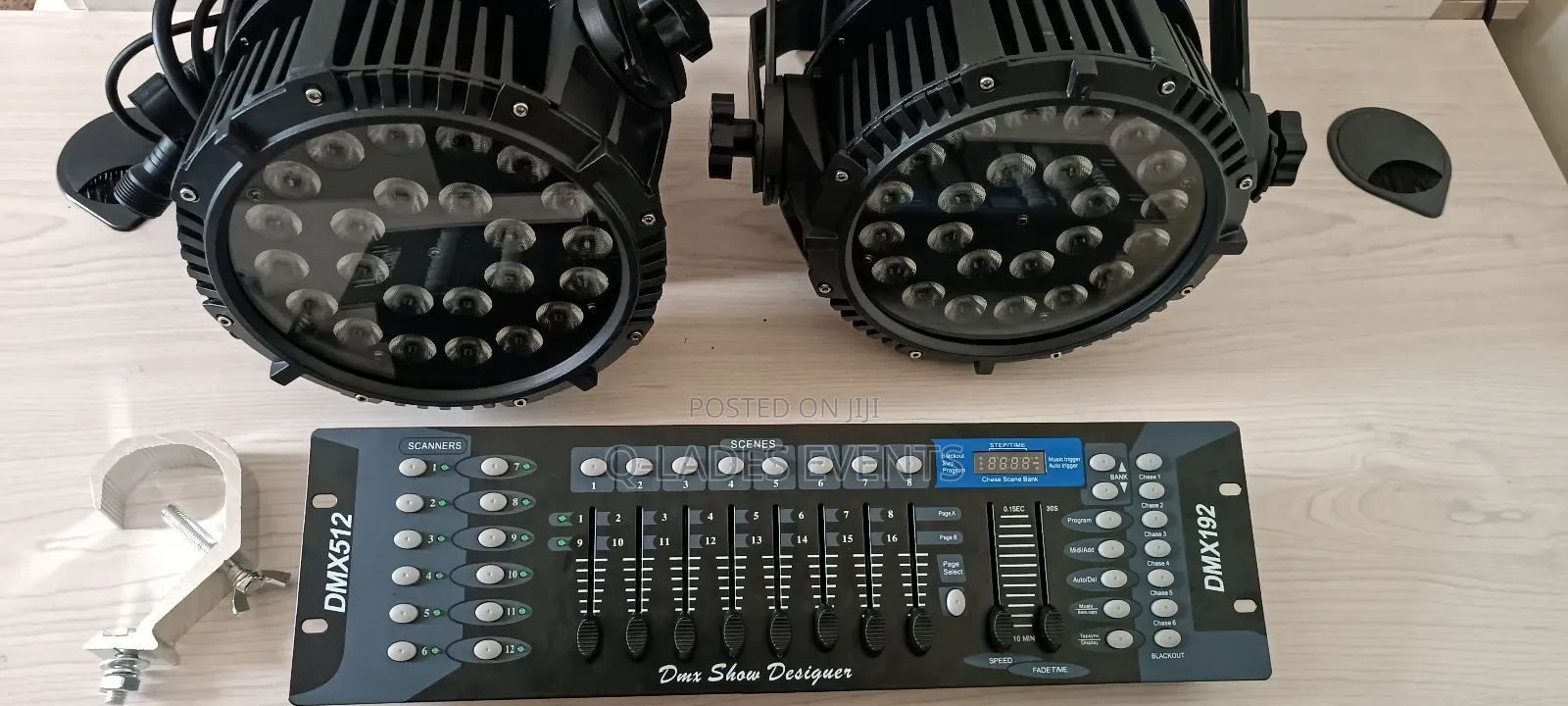 Led Stage Lights Rgb Parcan With Dmx Controler For Hire