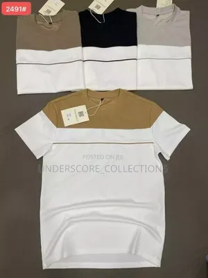 Round Neck Cotton Men's T-Shirts