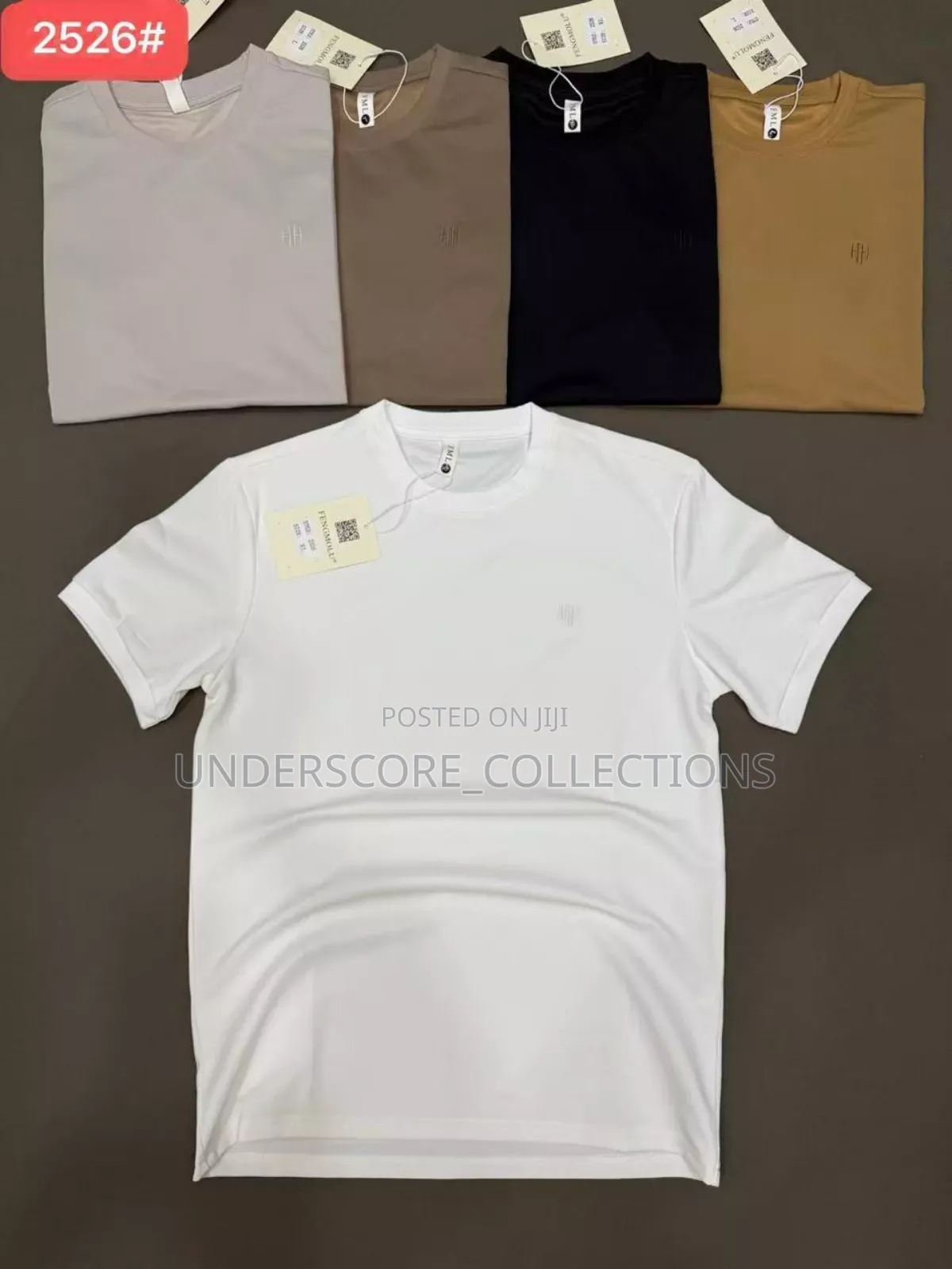 Round Neck Cotton Men's T-Shirts