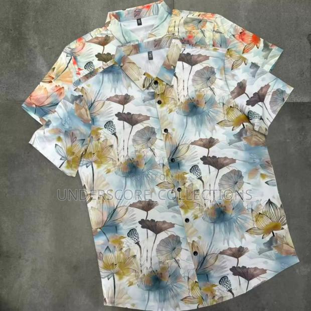 Casual Floral Men's Shirts - thumbnail 4