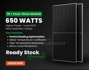 New 650 Watts Monocrystalline All Weather Solar Panels
