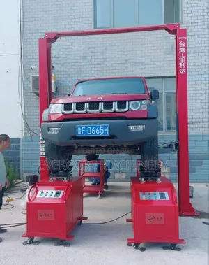 Commercial Suspension Checking Machine for Vehicle Testing.