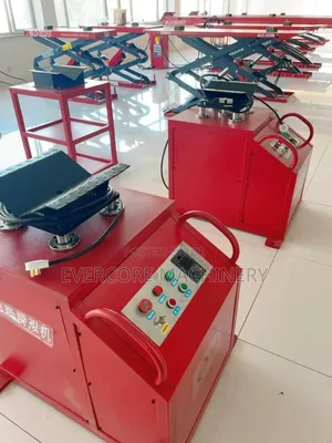 Commercial Suspension Checking Machine for Vehicle Testing.