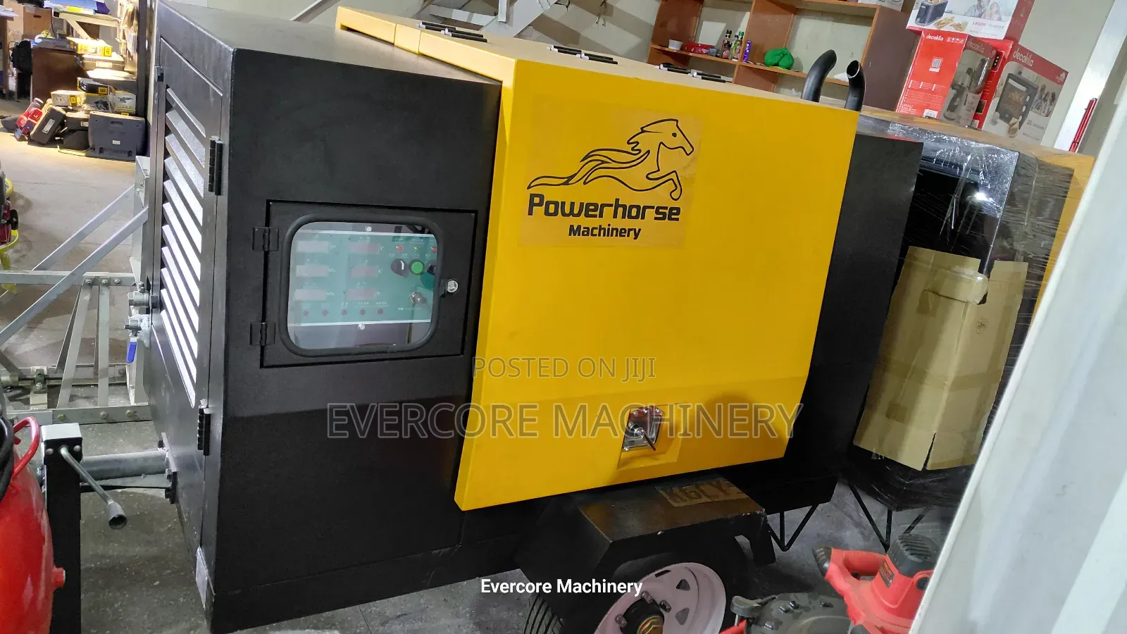 Commercial Diesel Air Compressor Silent and Heavy Duty.