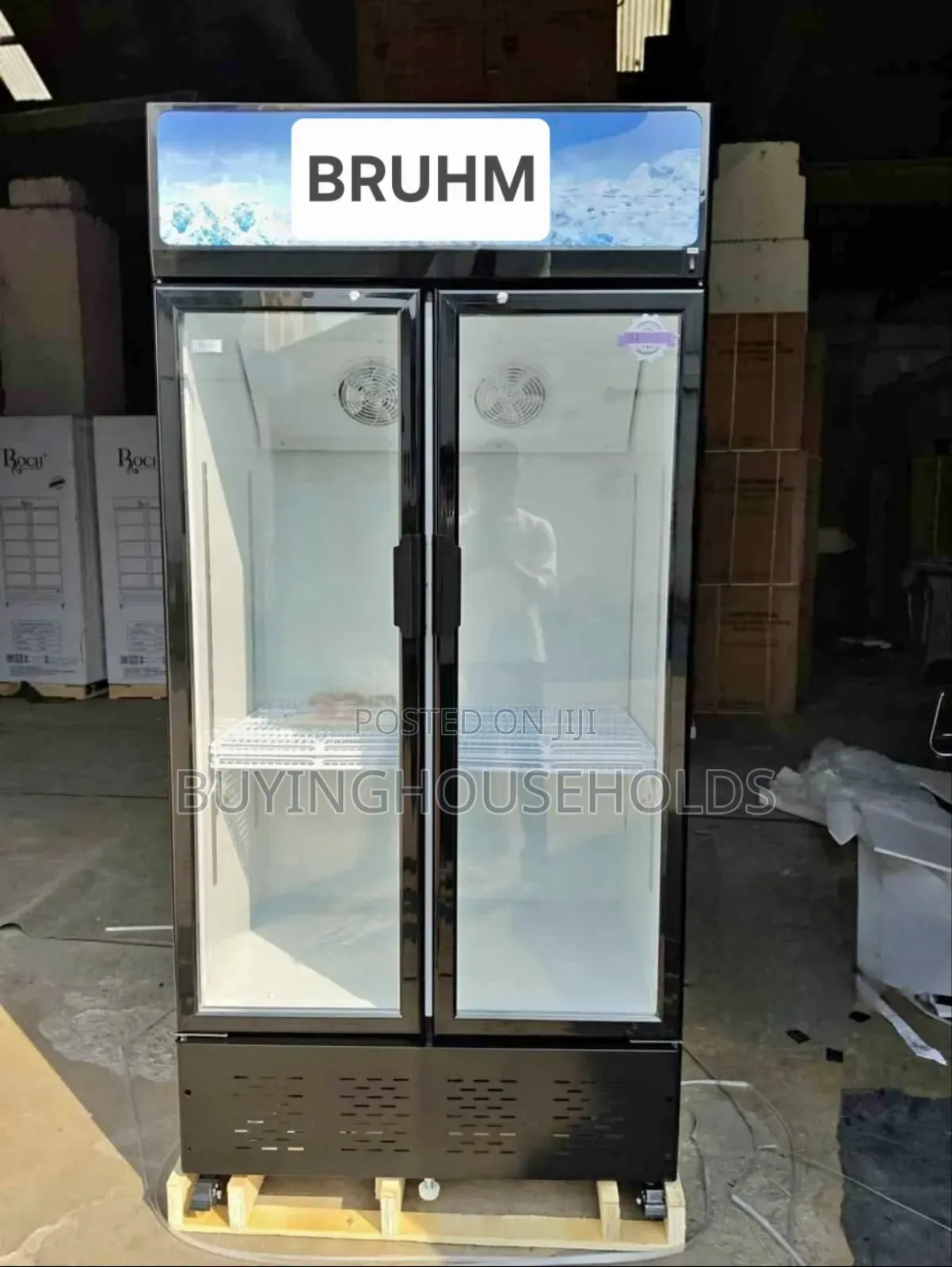 Bruhm 500l Side by Side Showcase Chillers