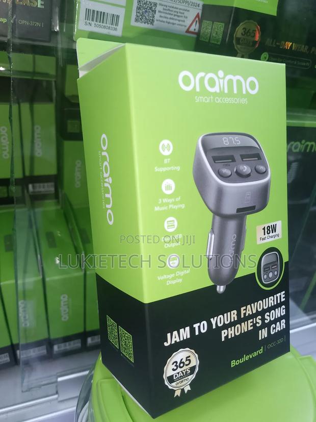 Oraimo Car Modulator With Mp3 Player - thumbnail 2