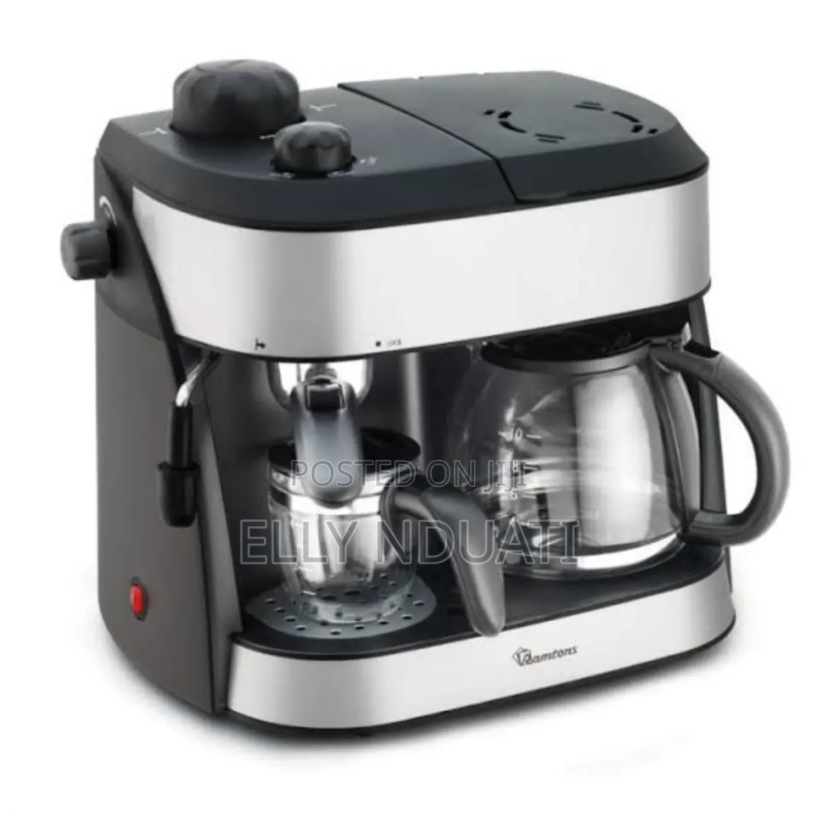 Ramtons Cappuccino Maker Black- Rm/273