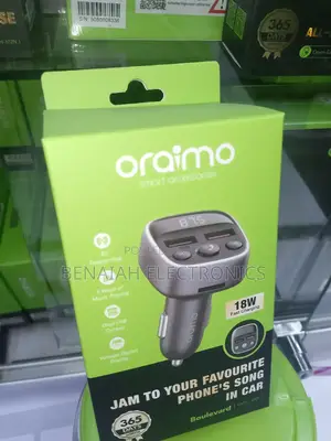 Oraimo Boulevard Car Modulator 18watts Fast Charger