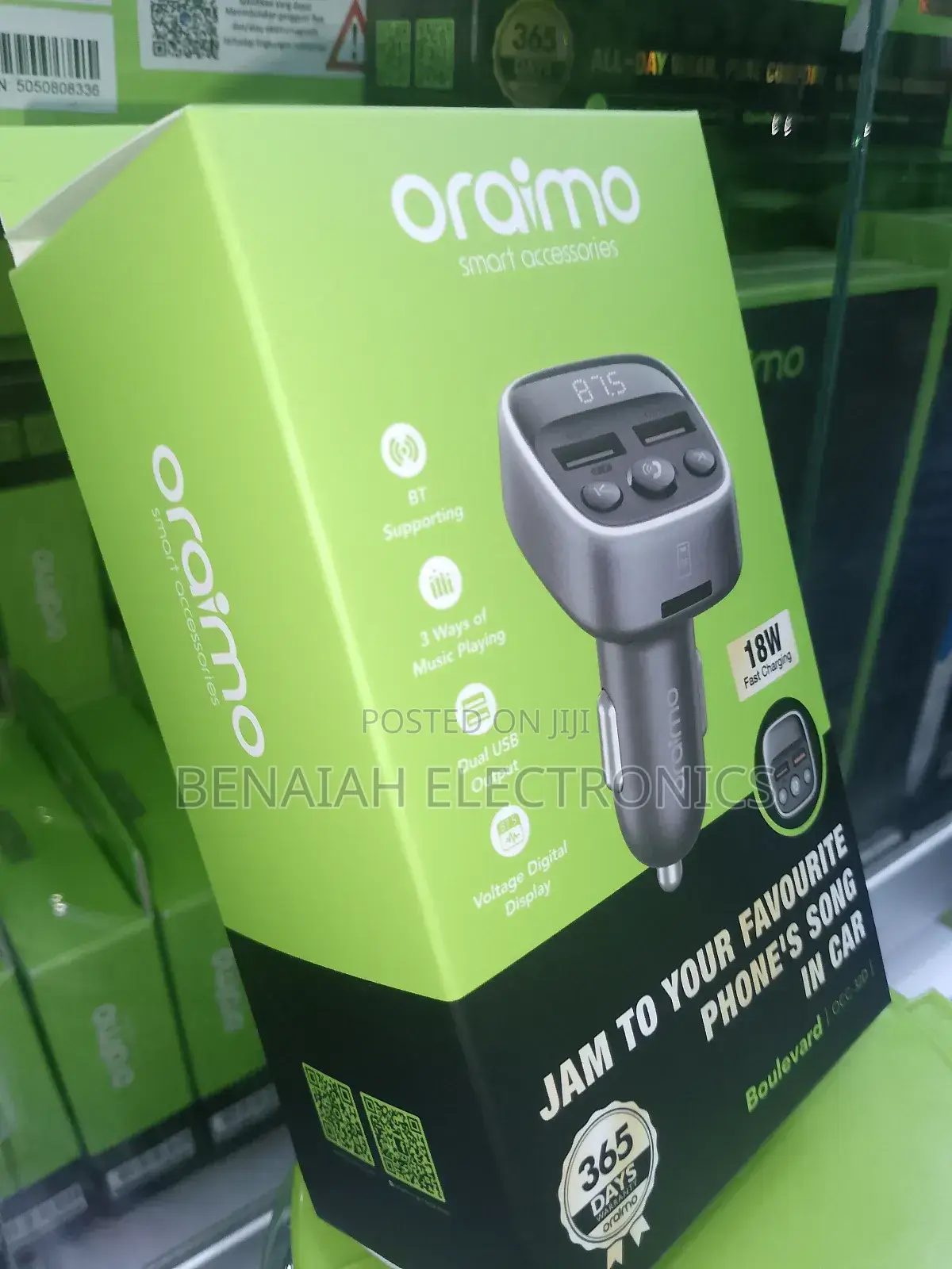 Oraimo Boulevard Car Modulator Occ-32