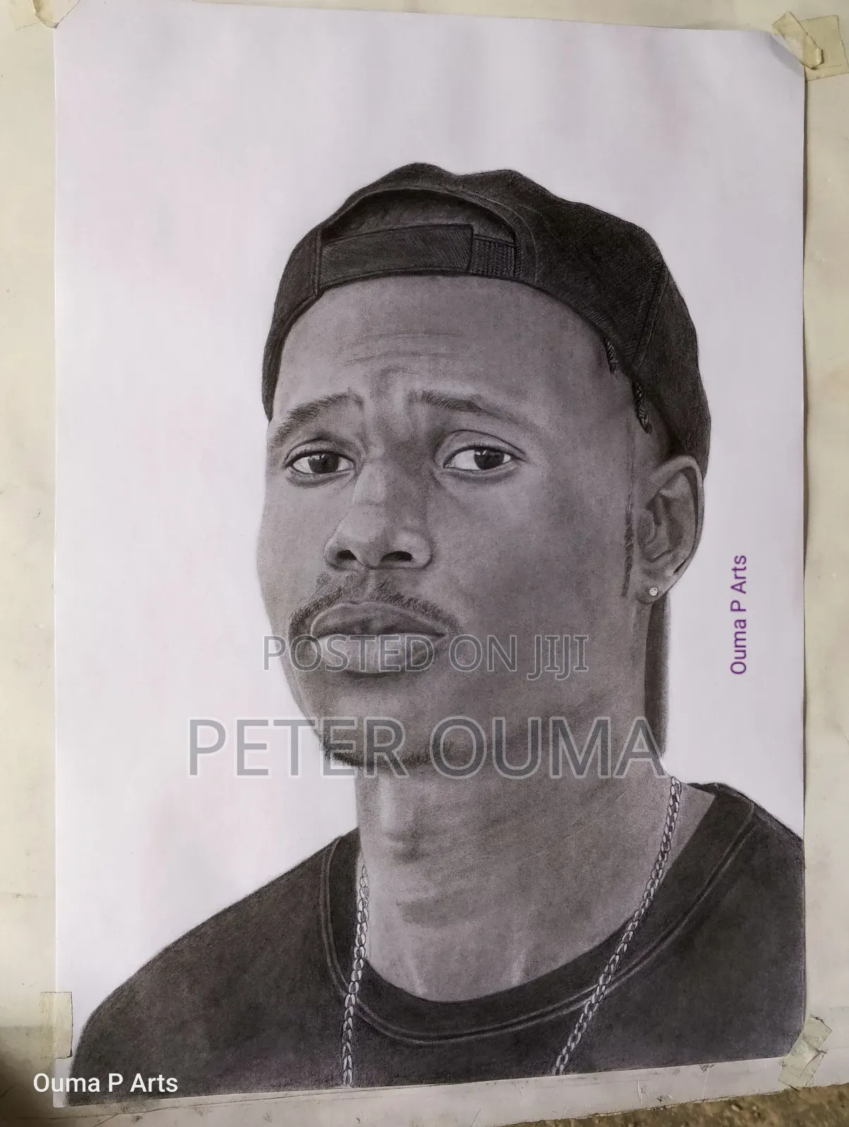 Artwork, Hand Drawn Portrait