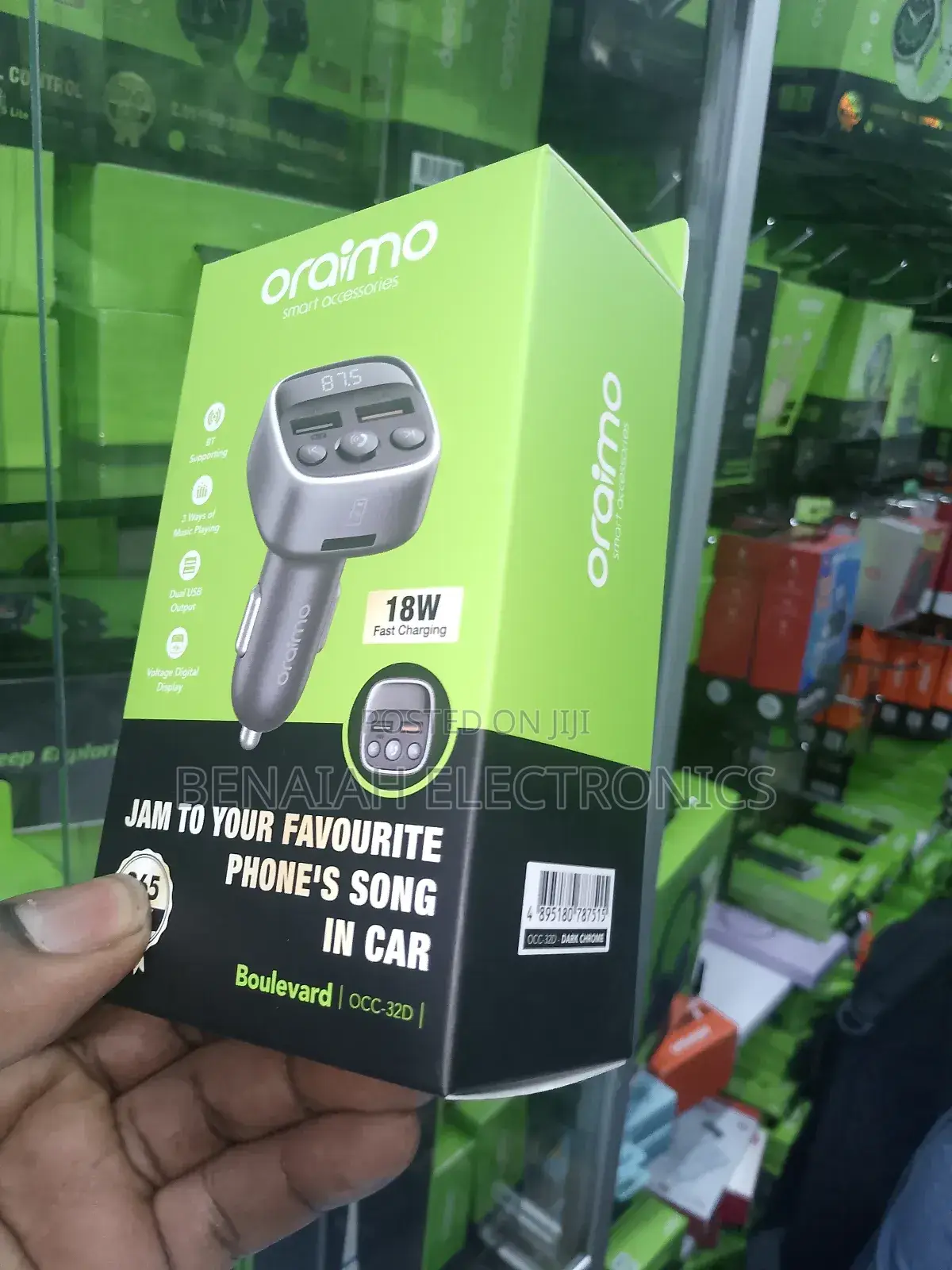 Car Boulevard Modulator 18watts Model:Occ-32d With Built-in Bluetooth