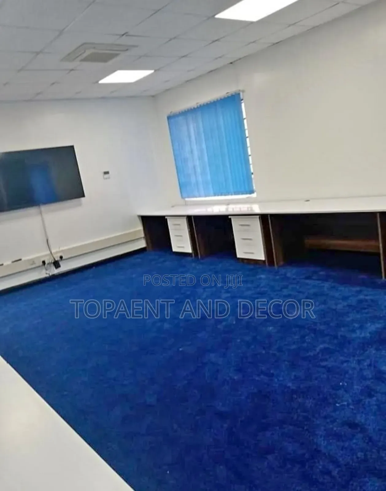 4mm Non Fluffy Delta Wall to Wall Carpet Smooth and Durable Carpet