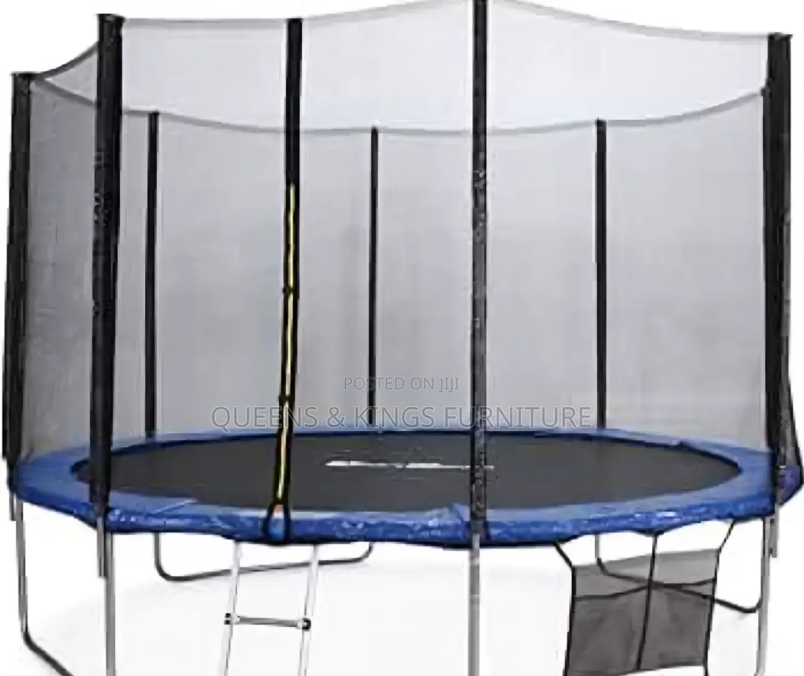 14ft Kids And Adults Heavy Duty Trampoline Strong Steel Frames Safety