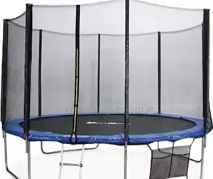14ft Kids And Adults Heavy Duty Trampoline Strong Steel Frames Safety
