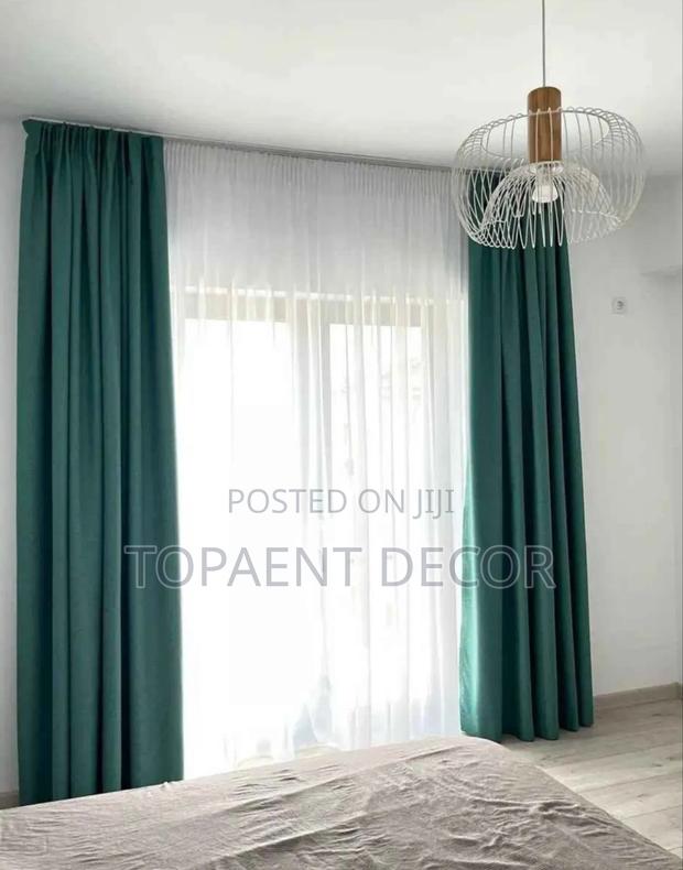 Beauty In Every Drape Green Window And Door Curtains