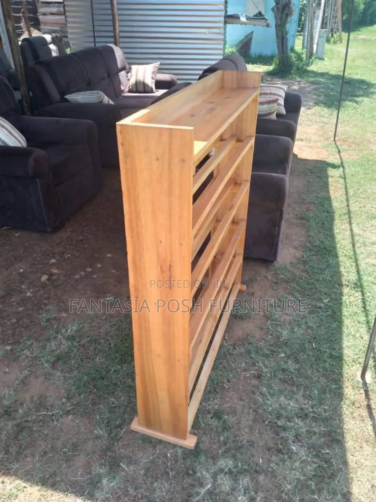 Wooden Shoe Rack