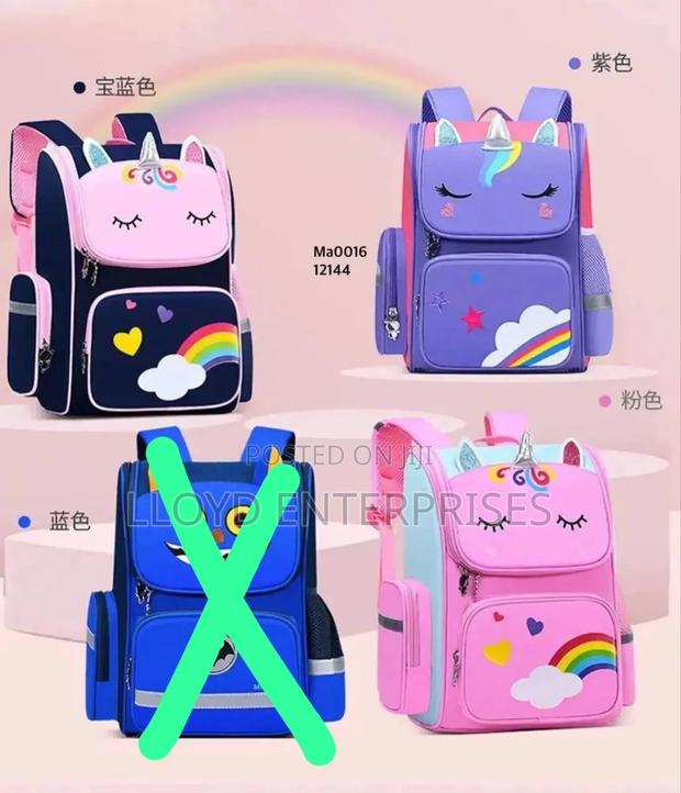 Large Unicorn School Bags - main view