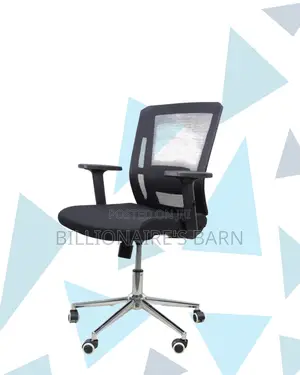 Stylish Mid-Back Office Seat | for Clean, Professional Offices