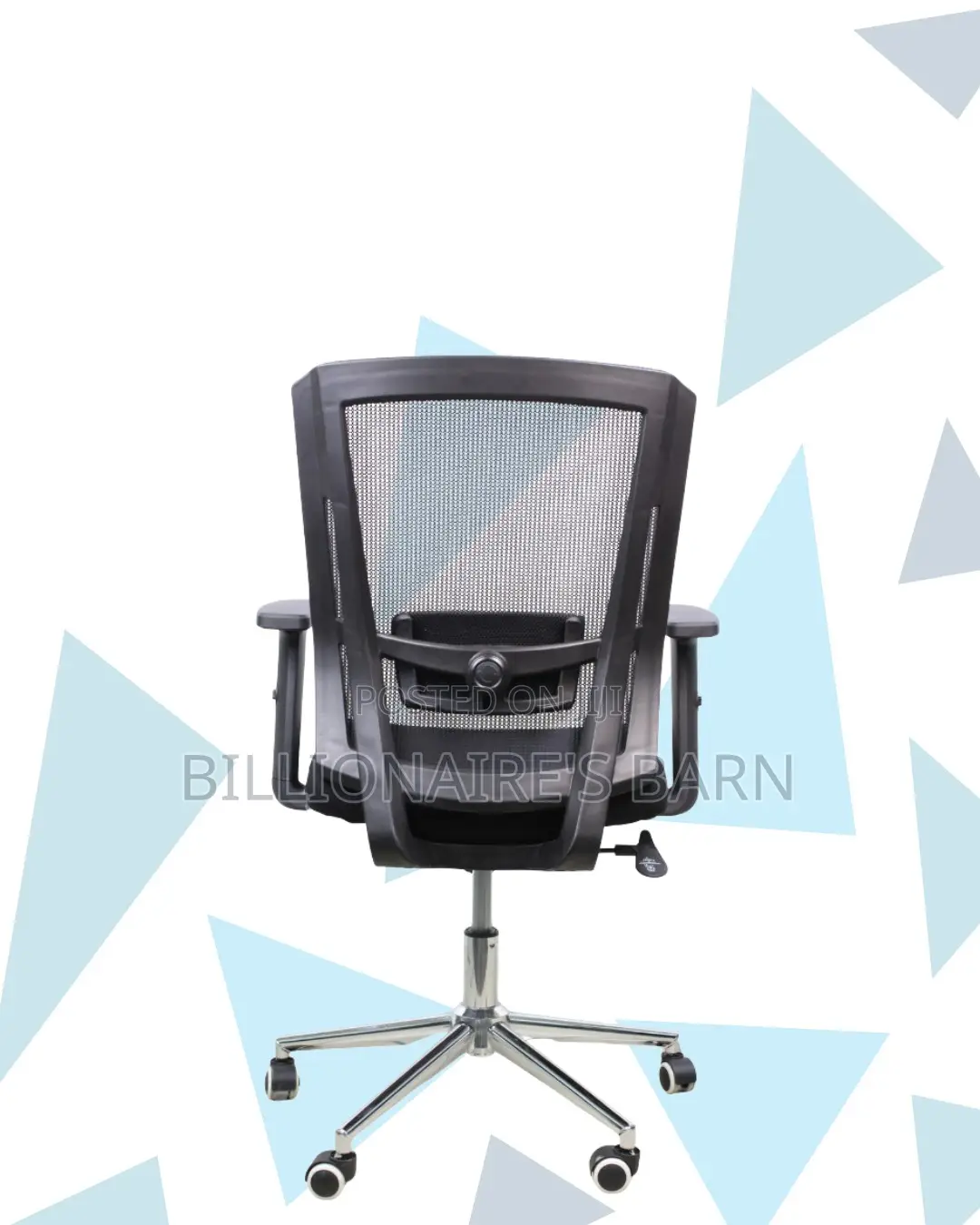 Stylish Mid-Back Office Seat | for Clean, Professional Offices