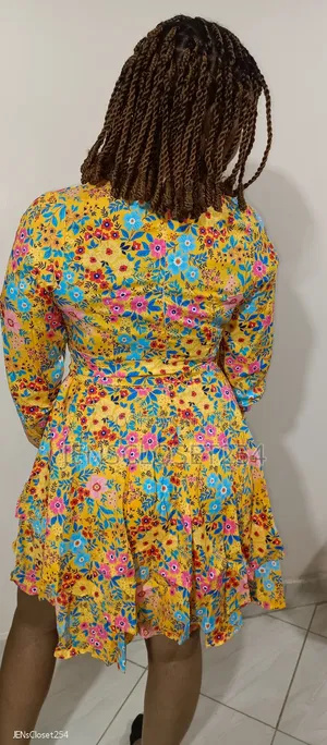 Floral Layered Skater Dress