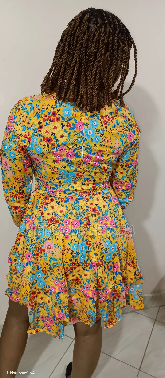 Floral Layered Skater Dress