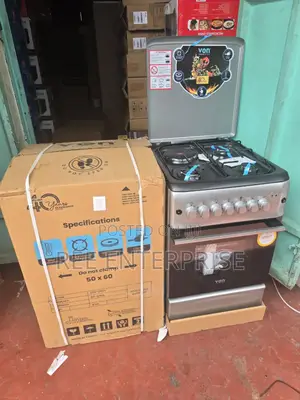 Brand New 50*60 Von 3gas +1electric Standing Cooker