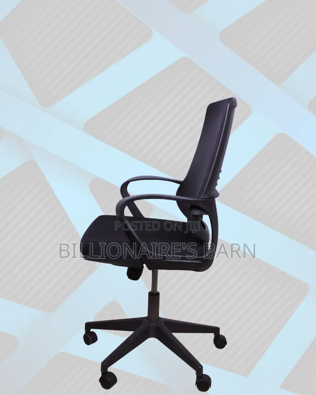 Ergonomic Restocked! Mesh Chair Black | Same-Day Delivery Available
