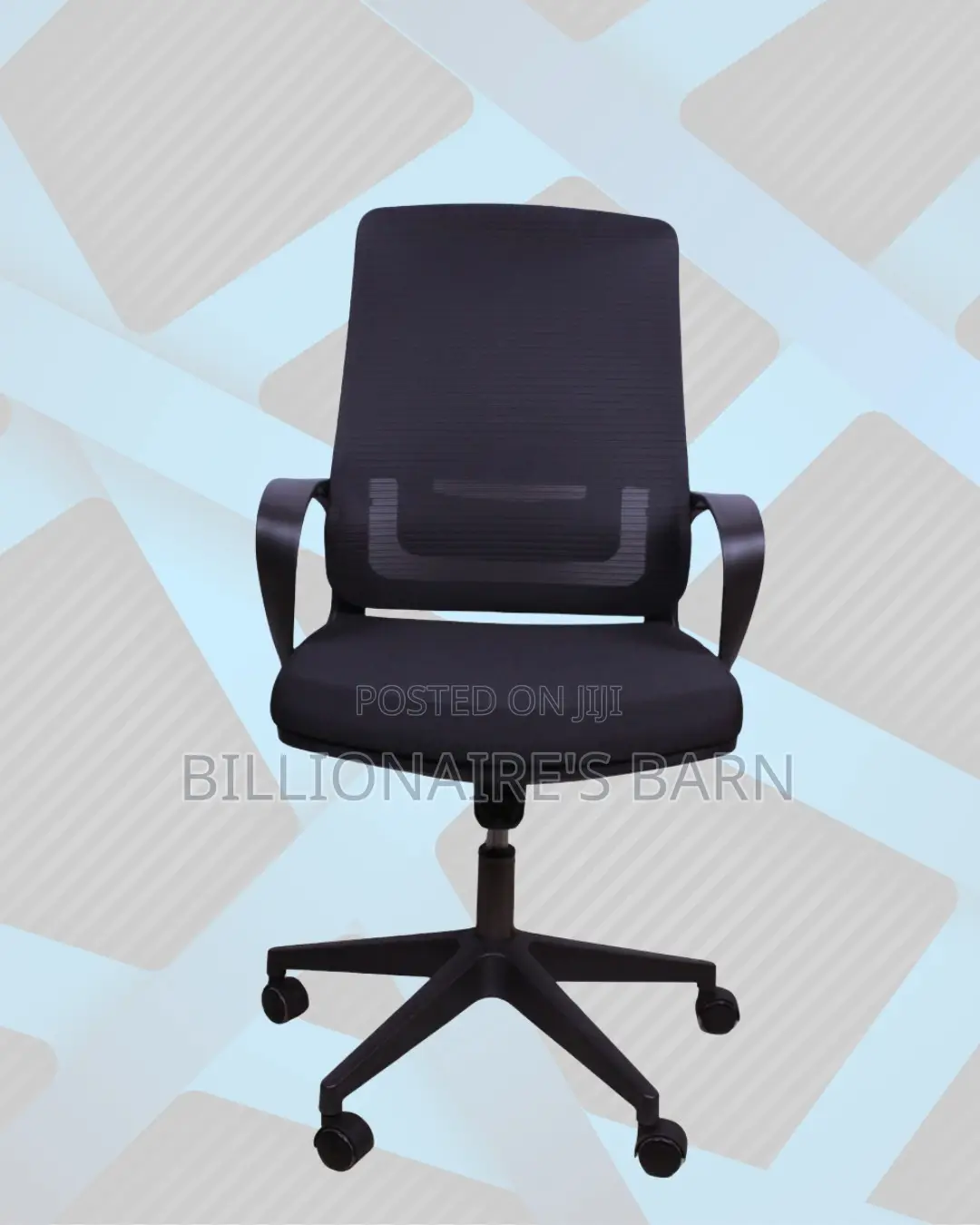 Ergonomic Restocked! Mesh Chair Black | Same-Day Delivery Available