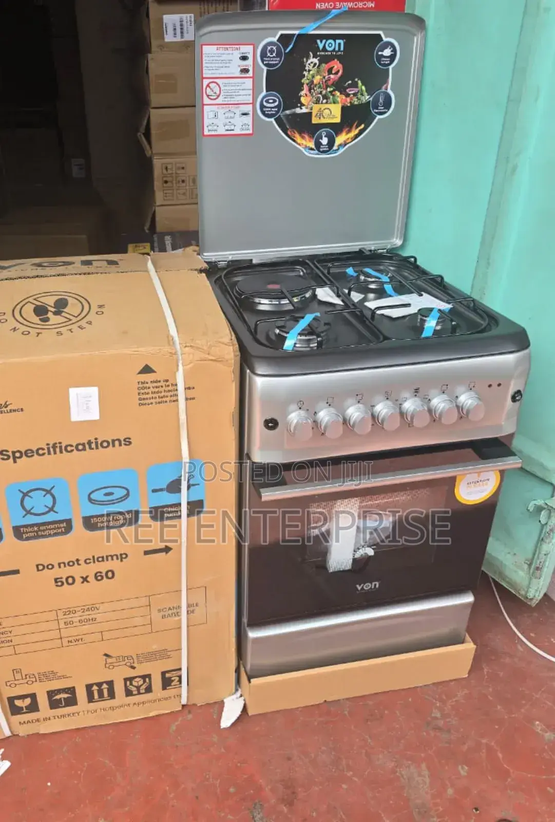 *Von *3+1 Standing Cooker 50*60 Cooker.