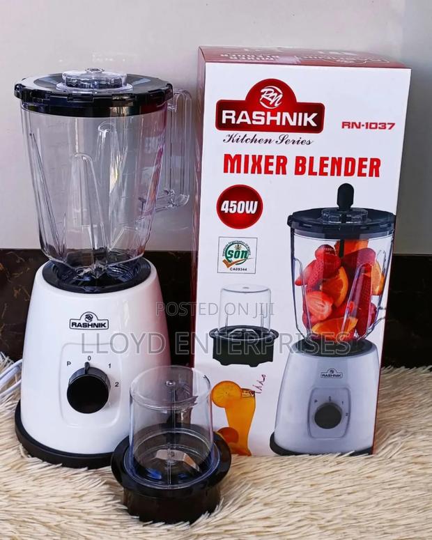 Rashnik 2 in 1 White Blender Mixer - main view
