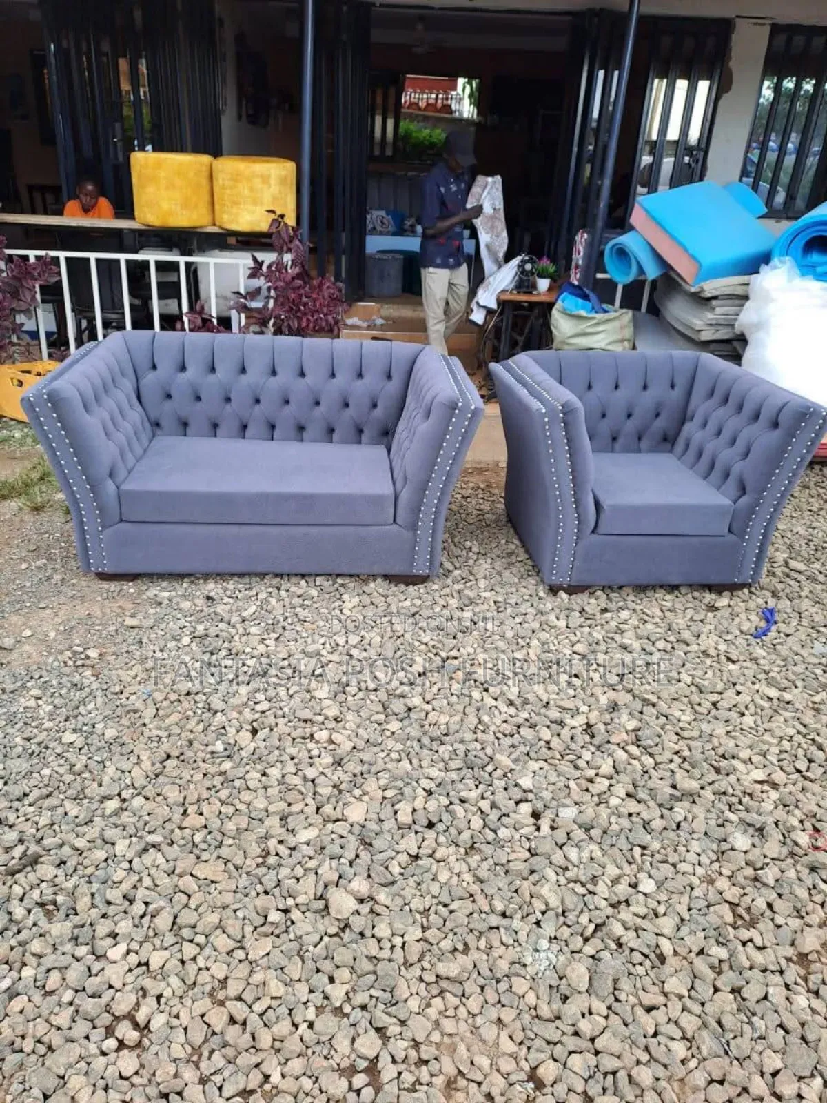 2+1 Seater Chester Sofa - Free Delivery