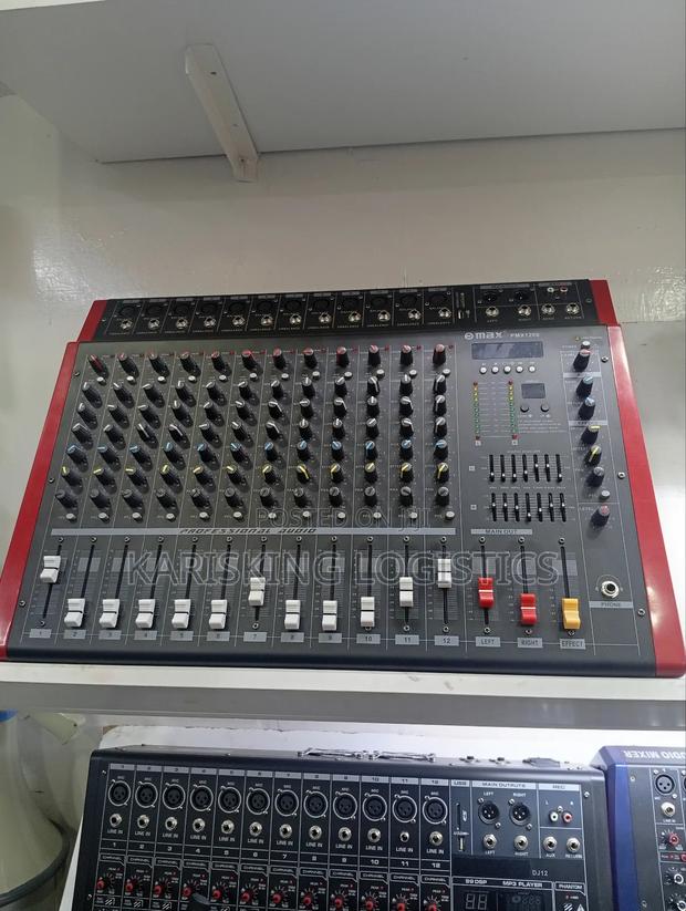 12 Channel Mixer With Equaliser - main view