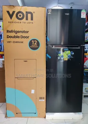 Von 334l Double Door Fridge – More Space, Less Hassle