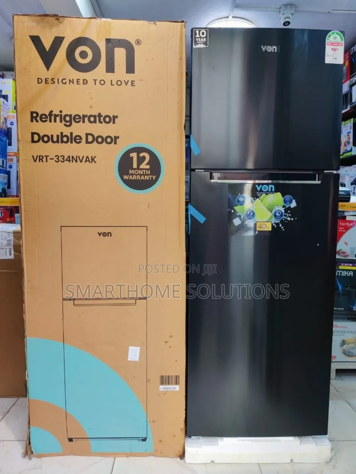 Von 334l Double Door Refrigerator – Freshness You Can Rely